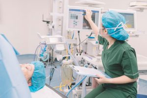 nurse anesthetist in or